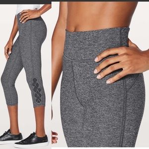 Lululemon Tied To it Crop 21.”  Size: 6